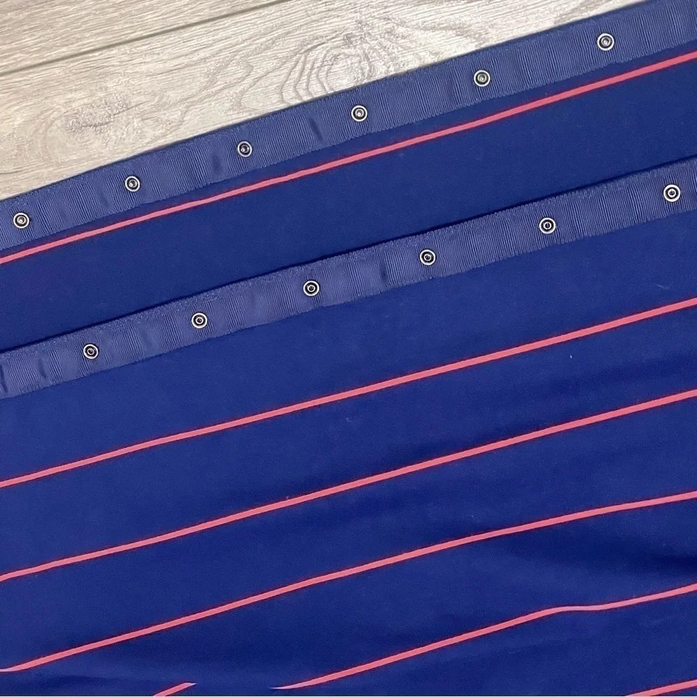 Lululemon Vinyasa scarf SHBG Sailor Stripe Hero Blue Alarming