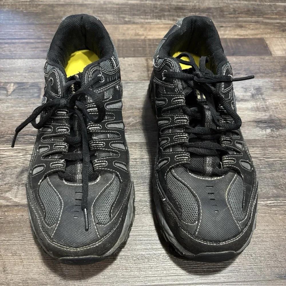 Skechers After Burn Sneakers Shoes Men 10 Memory Fit Slip On Training 43.5 Blac