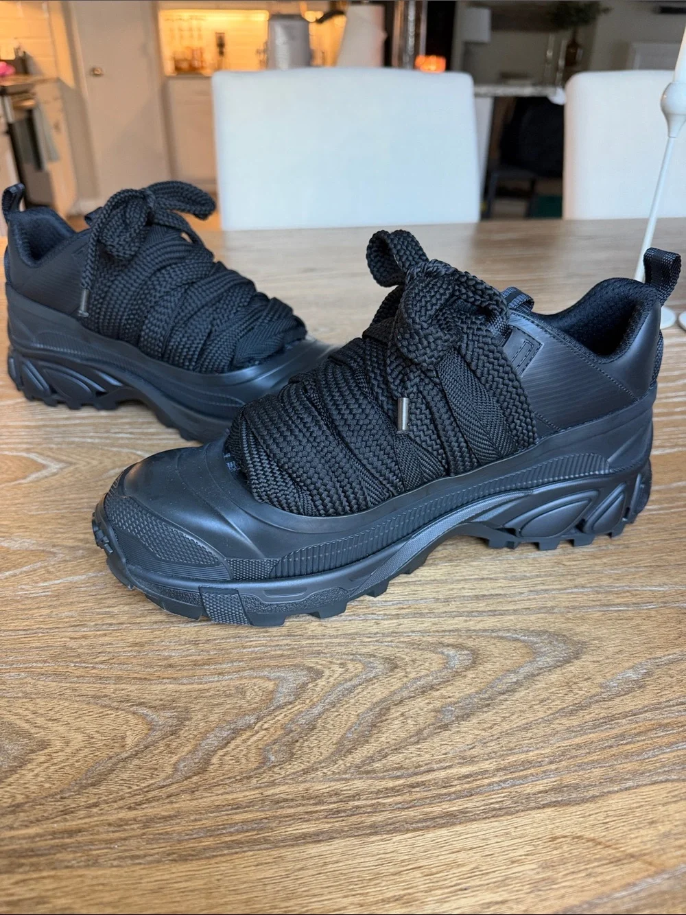 Burberry Black Arthur Trainer Sneakers