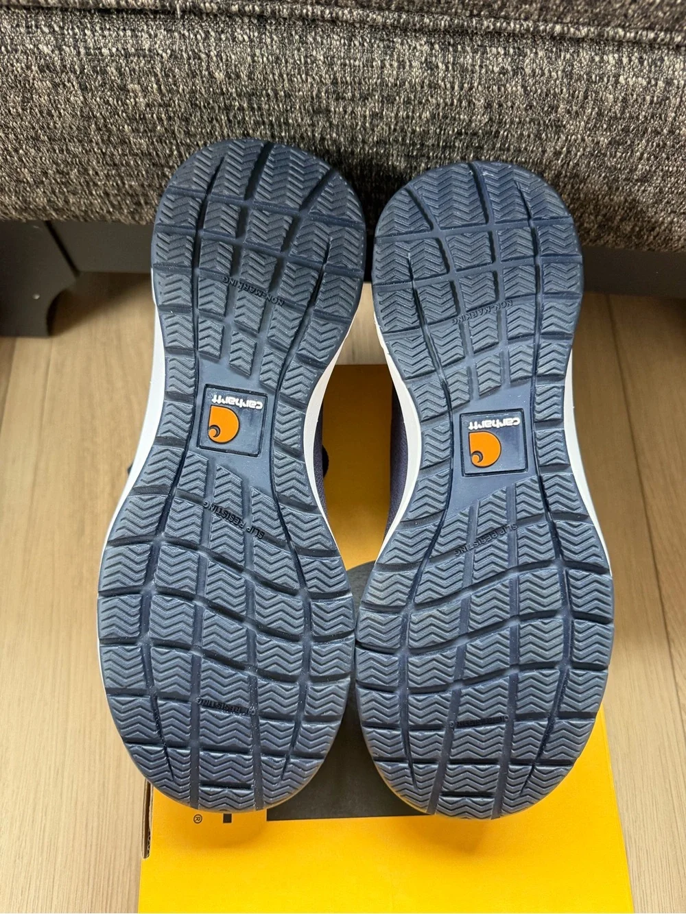 Carhartt Men’s Navy Force Nano Composite Toe Work Sneakers FA3404-M Sz 8W