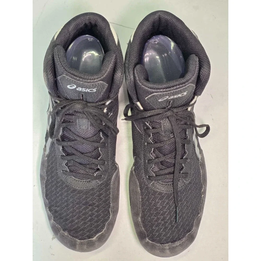 Asics Matflex 6 Men's Wrestling Sneakers Size 11.5 Black White Shoes