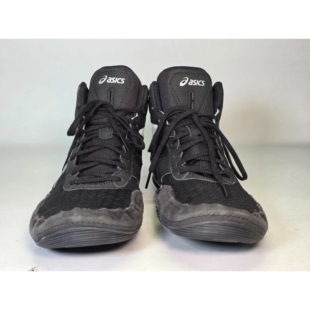 Asics Matflex 6 Men's Wrestling Sneakers Size 11.5 Black White Shoes