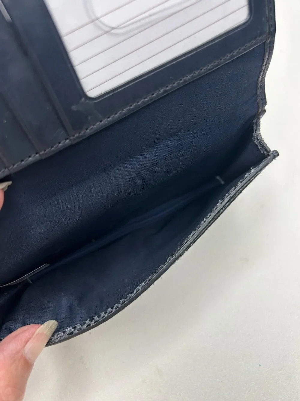 COACH 1941 Genuine Grey Snakeskin Leather Wallet/ Clutch/Phone