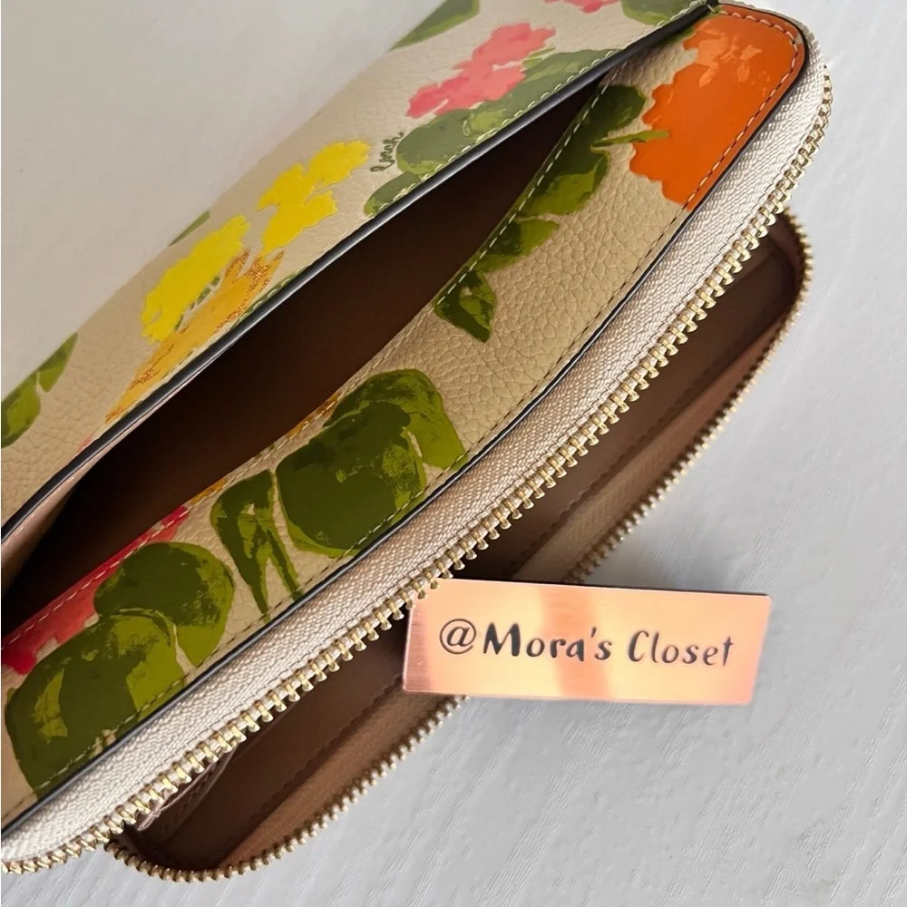 Coach Colorful Floral Women's Wallet