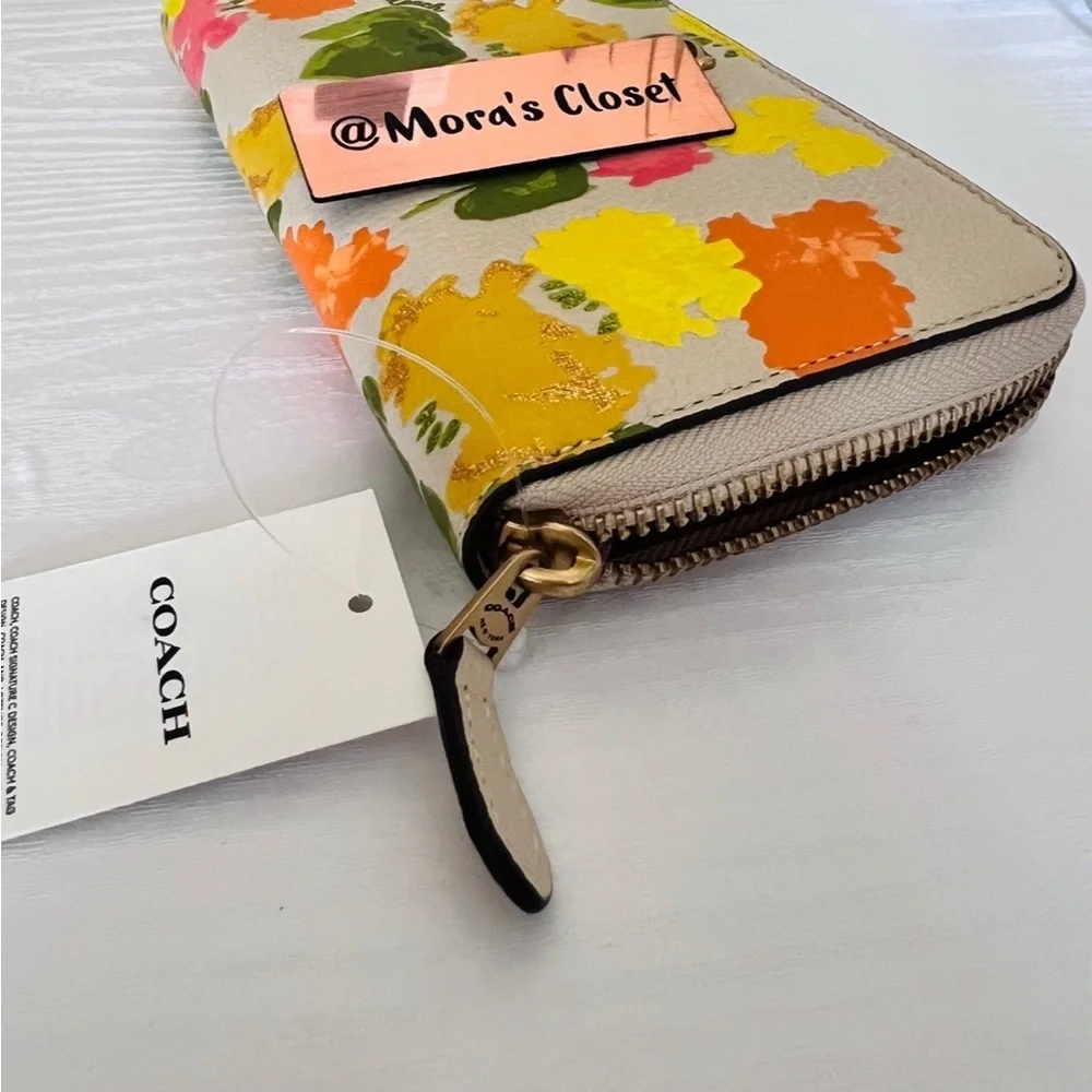 Coach Colorful Floral Women's Wallet