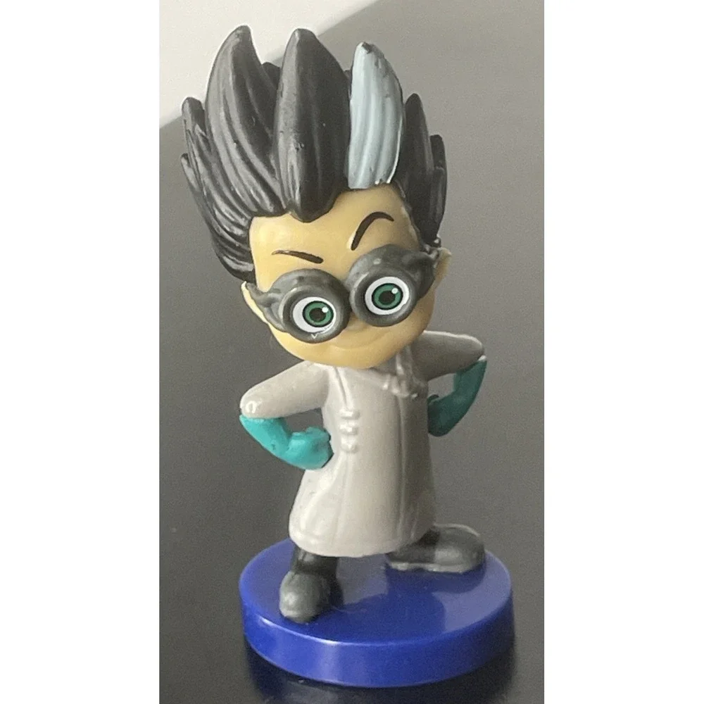 PJ MASKS FIGURES LOT OF TWO, OWLETTE And ROMEO, Cake Toppers, Just Play LLC