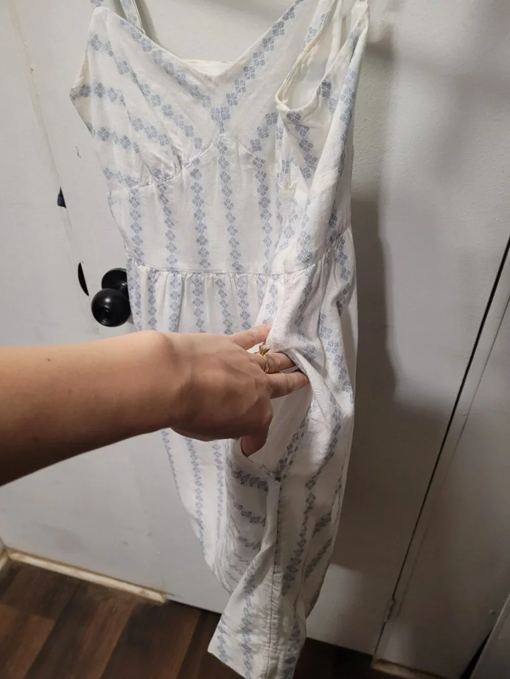 J. Crew size material