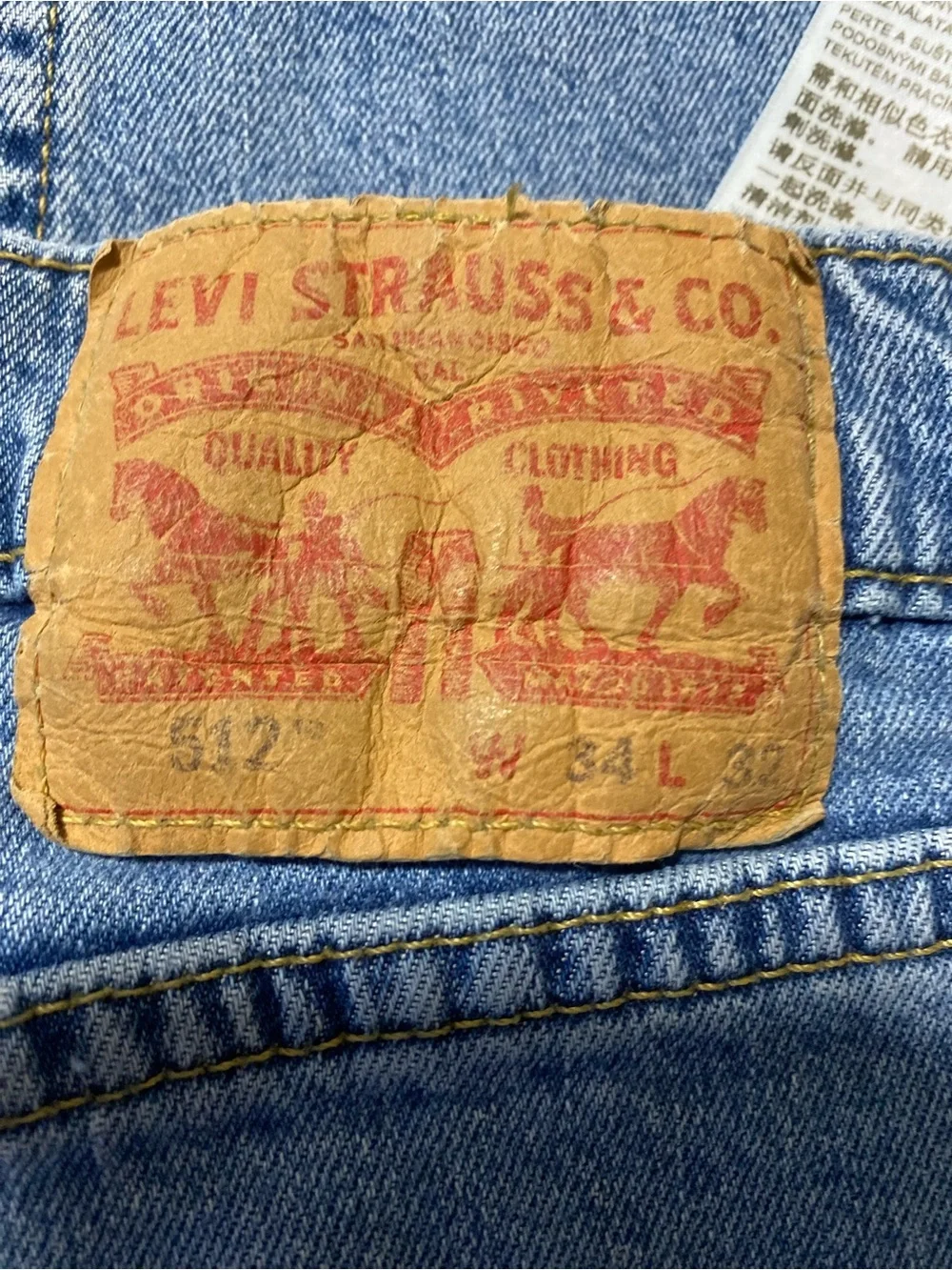 Levis 512 levi’s