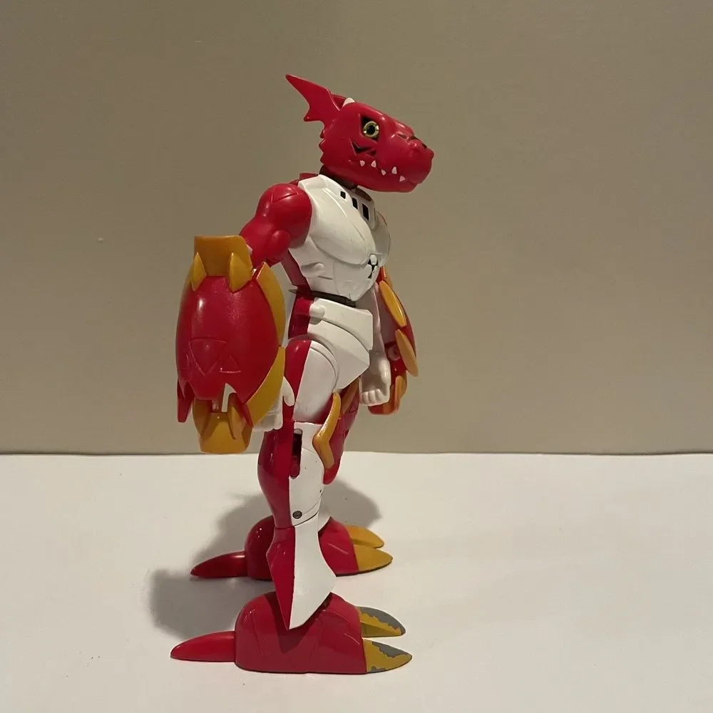 Digimon Digivolving Guilmon Into Gallantmon Action Figure Bandai 2002‎