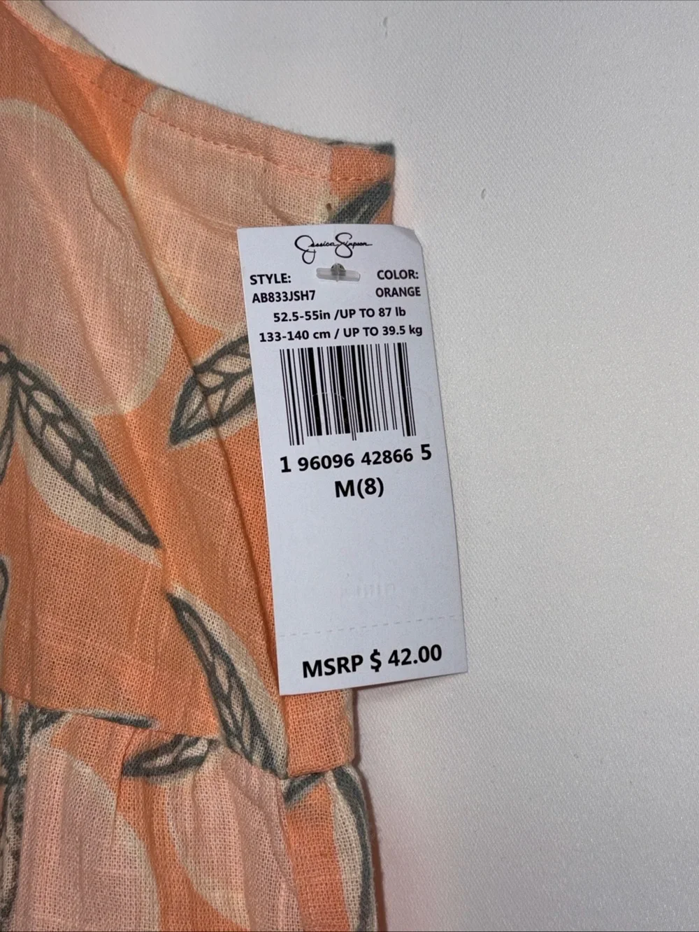 Jessica Simpson occasions orange