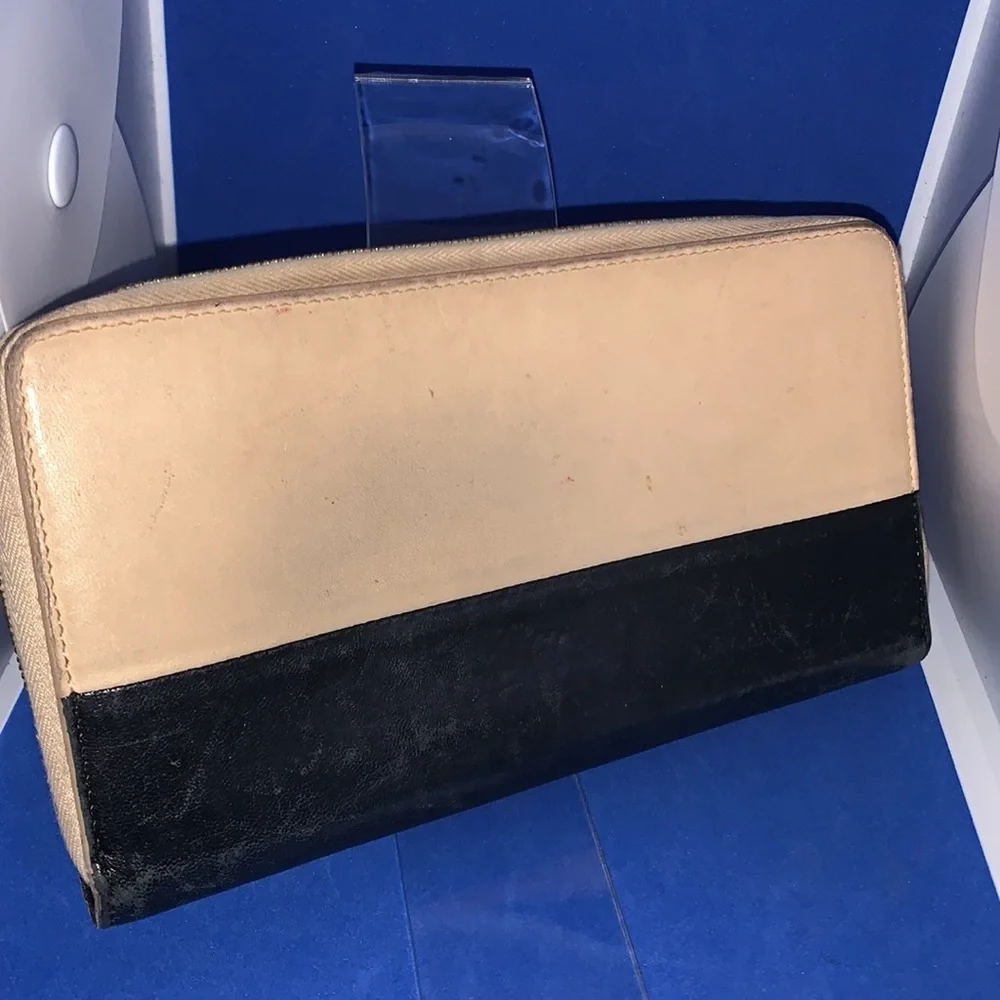 Céline Leather Continental Large‎ Zip Wallet
