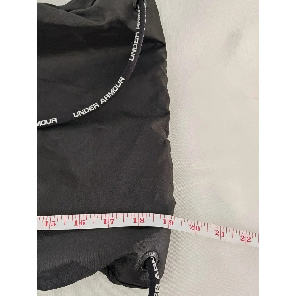Under Armour Adult Undeniable 2.0 Backpack Sackpack Black External Pockets