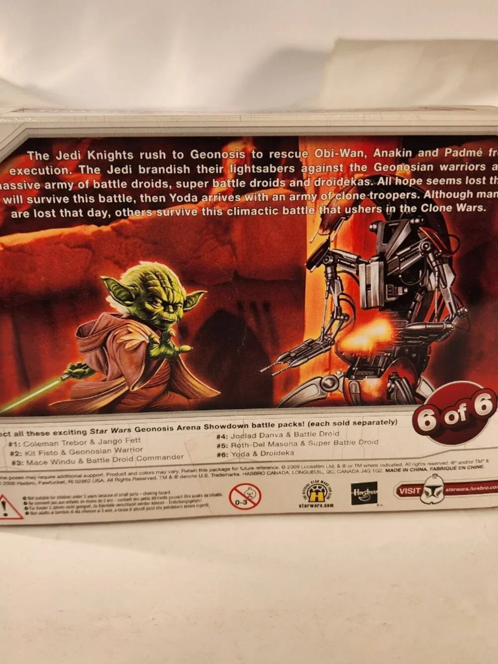 MINT IN BOX  STAR WARS Legacy Collection Geonosis Arena Showdown set
