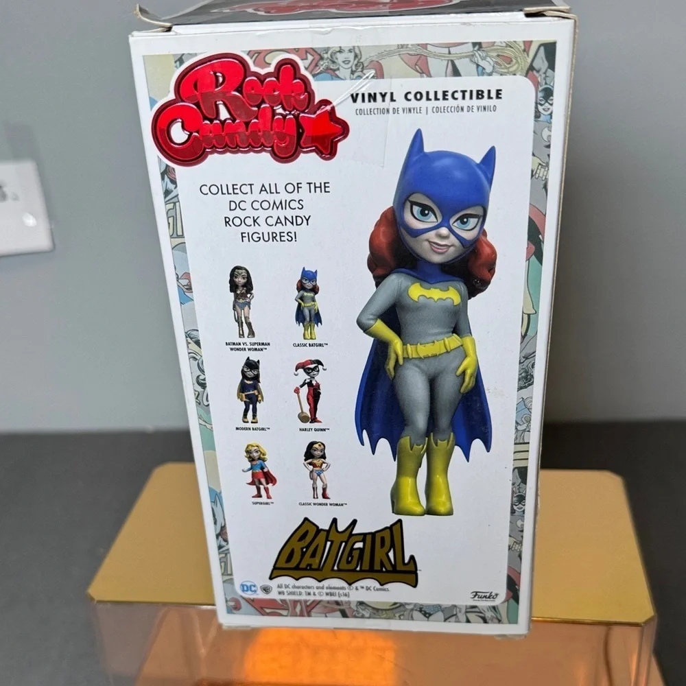 Rock & Candy Batgirl Vinyl Collectible - Black and Yellow