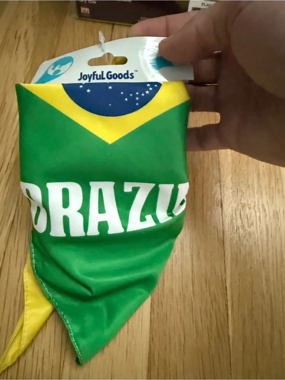 Brazil Soccer Fan Gear - Green & Yellow (Hat, Scarf, flags, bracelet, bandanna