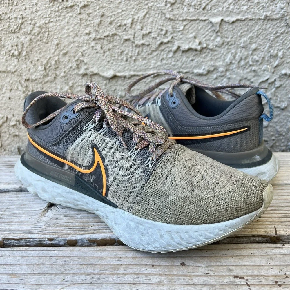 Nike Shoes Men Size 10 React Infinity Run Flyknit 2 Made From Sport