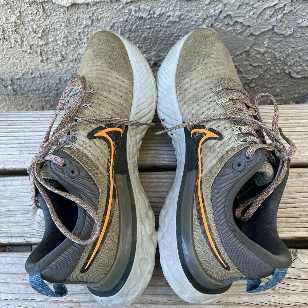 Nike Shoes Men Size 10 React Infinity Run Flyknit 2 Made From Sport