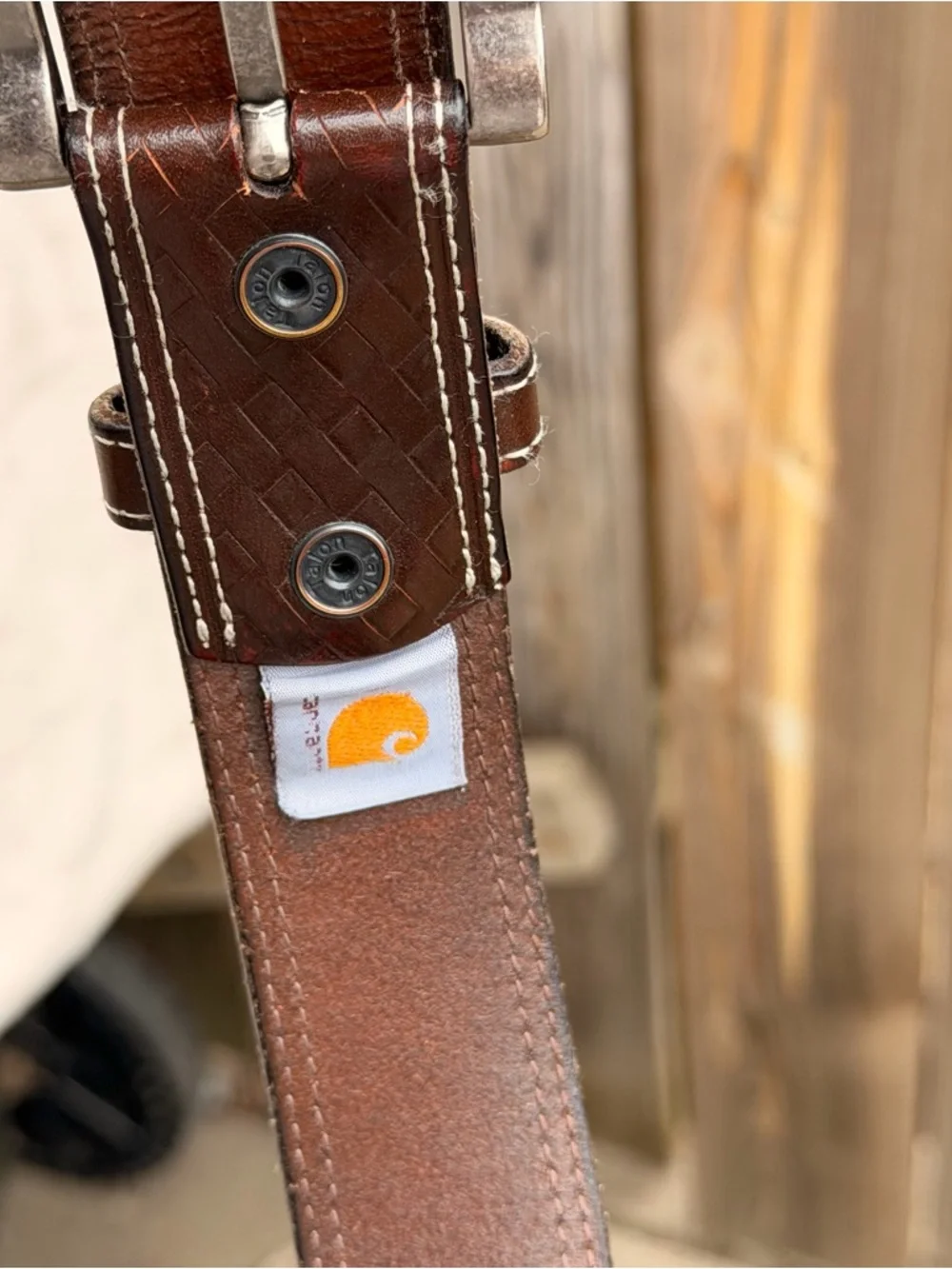 Carhartt genuine leather