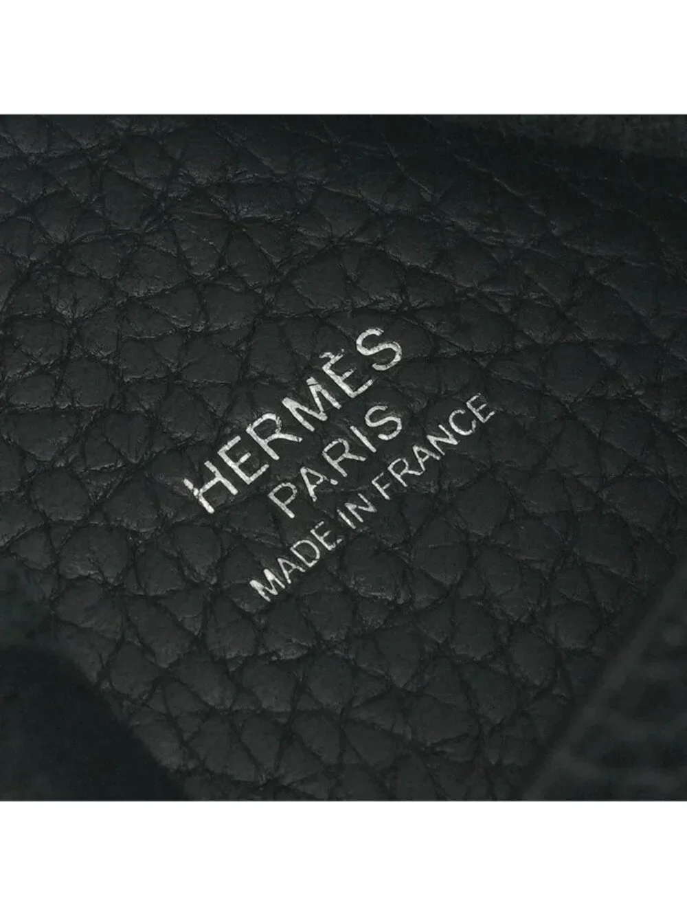 Hermes Picotin Lock PM 18 Tote Taurillon Clemence Noir Black Silver
