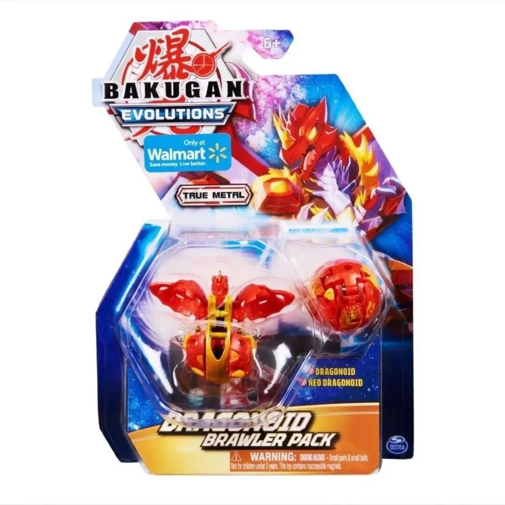 Bakugan Evolutions Dragonoid Brawler Pack True Metal Dragonoid‎ & Neo Dragonoid