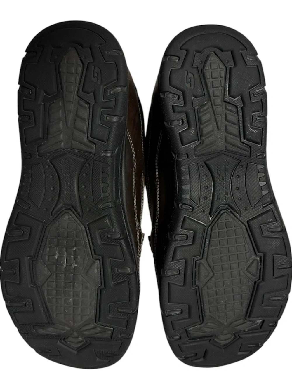 Skechers Men's Brown Braver Rayland Relaxed Fit Memory Foam Slip On Loafers 10.5