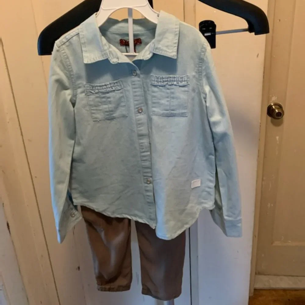 7 For All Mankind button pants