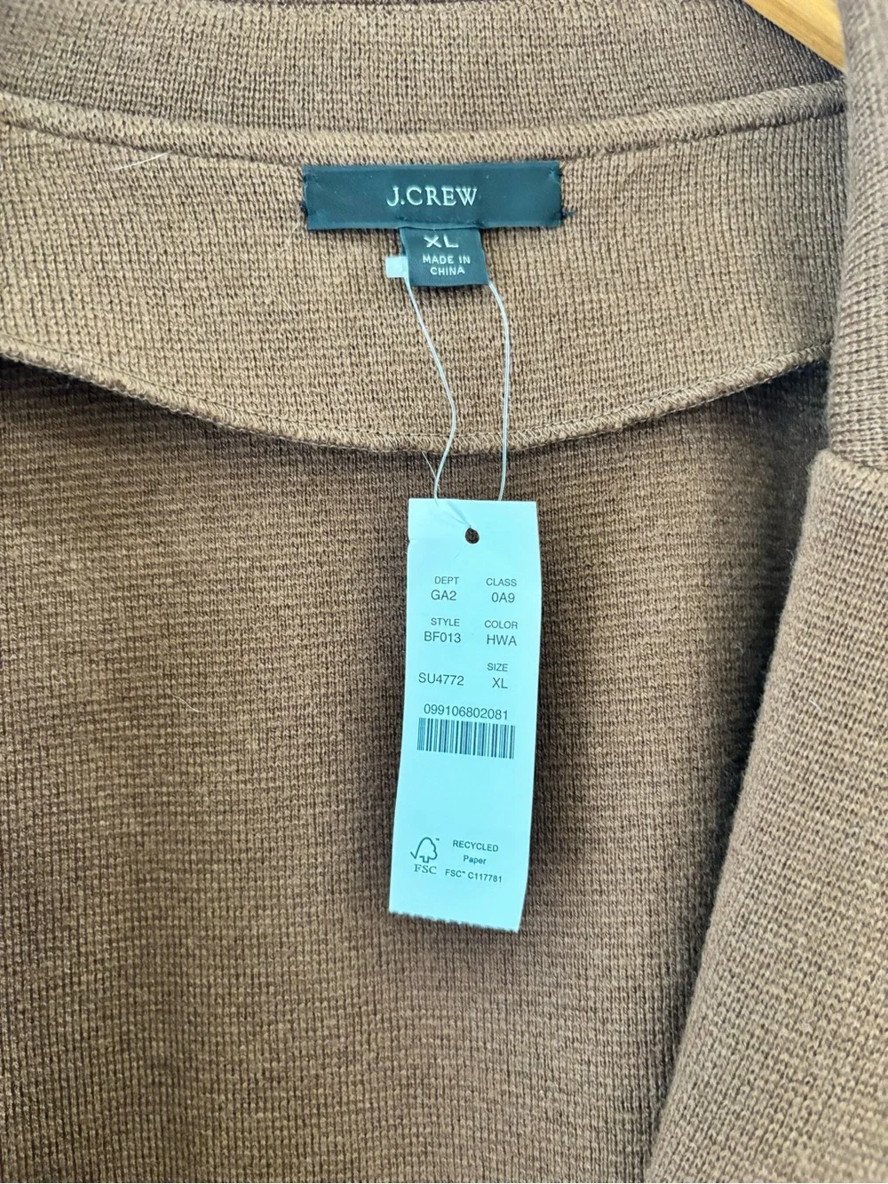 J. Crew soft knit