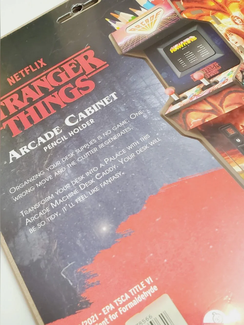 Stranger Things pencil holder