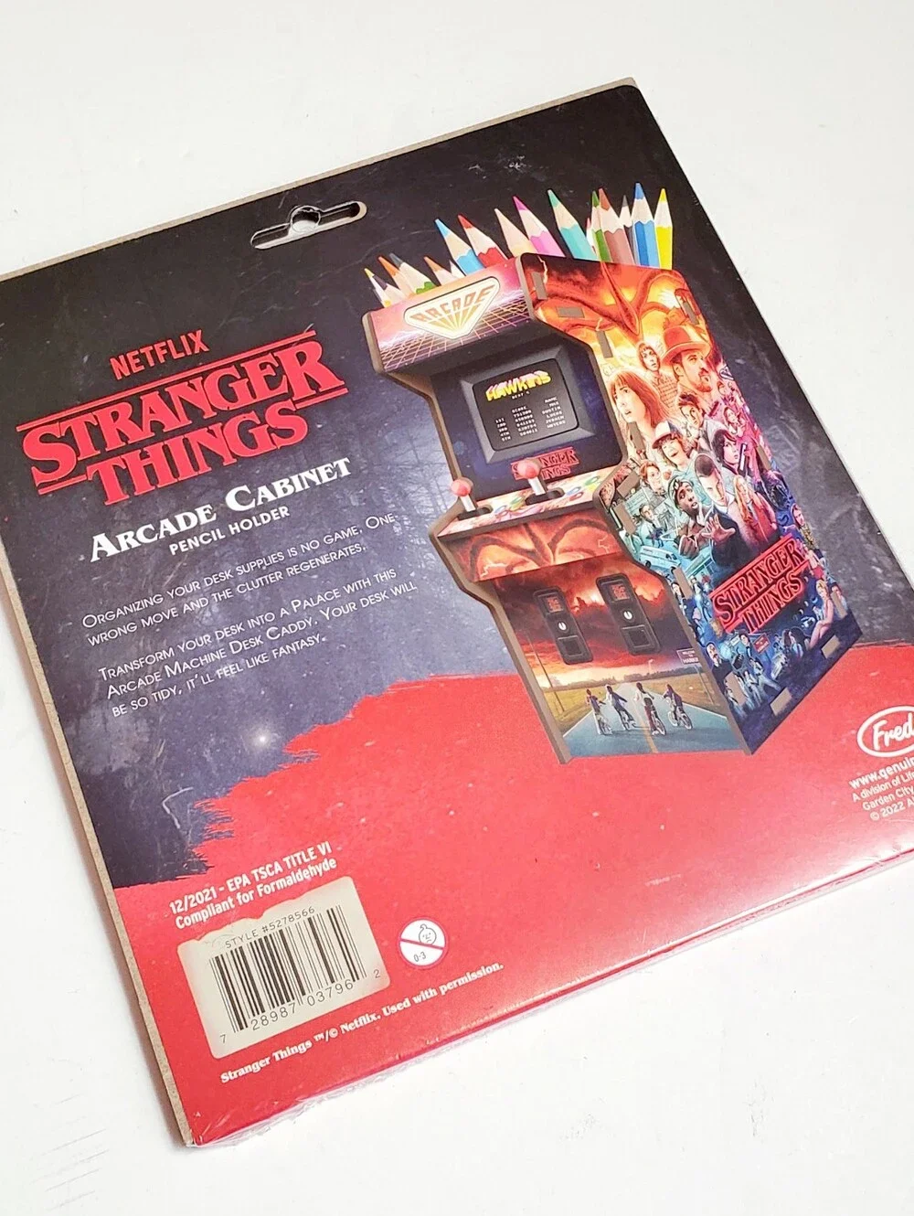 Stranger Things pencil holder