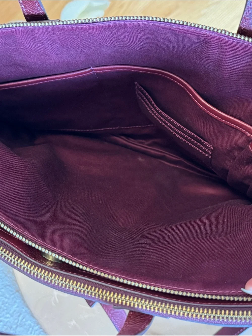Fossil sophisticated burgundy