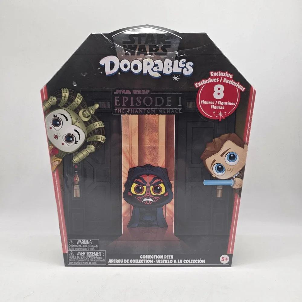 Star Wars‎ Doorables Episode I Phantom Menace Kids 8 Figures Set New Collection
