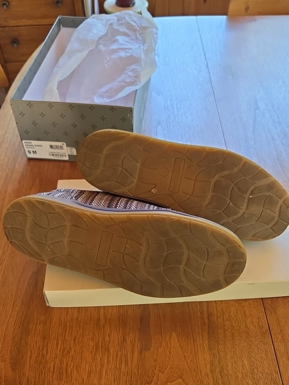 Nash Brown Stripe Men’s Loafers