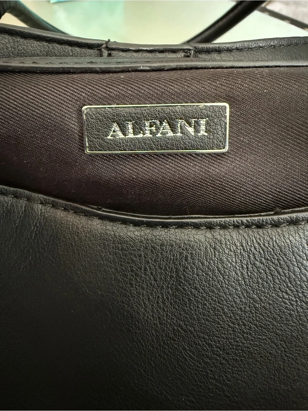 Alfani smooth black