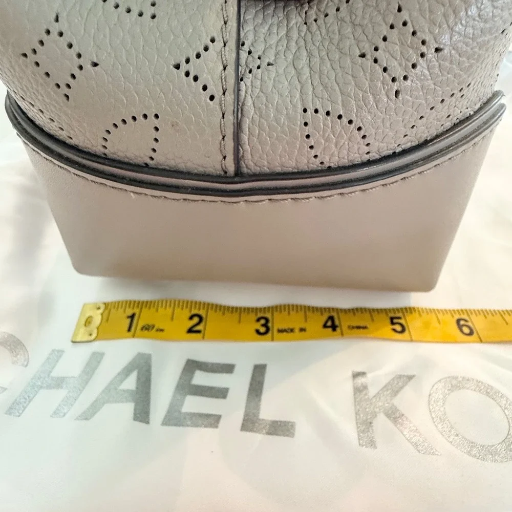 Michael‎ Kors Mercer Gallery Perforated Leather Crossbody  Bag Laser Cut Floral