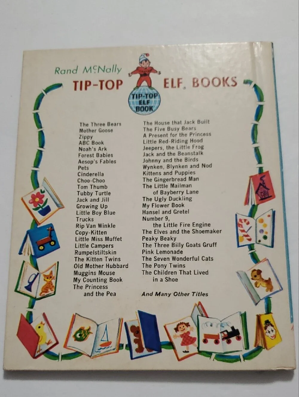 Tip Top Elf Book charming vintage