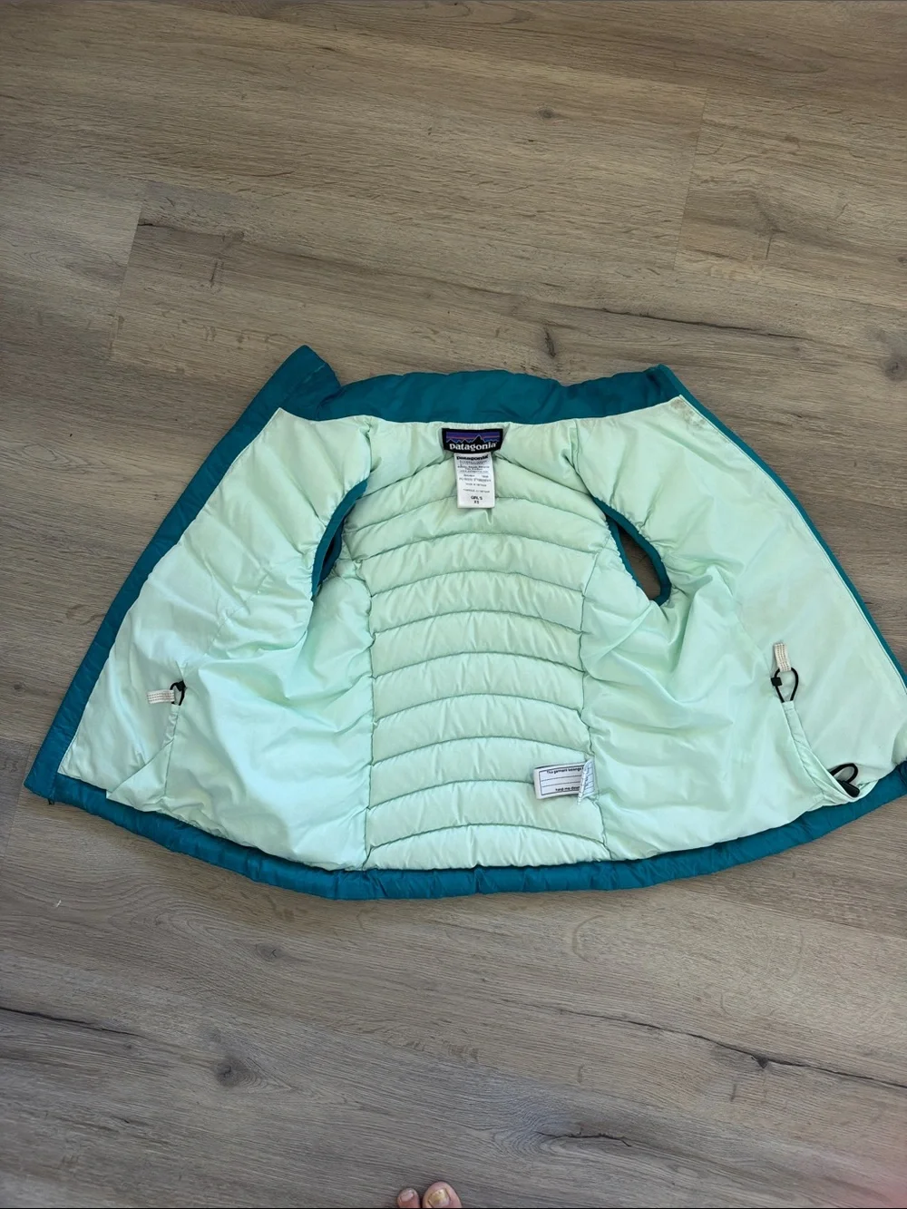 Patagonia sleeveless quilted