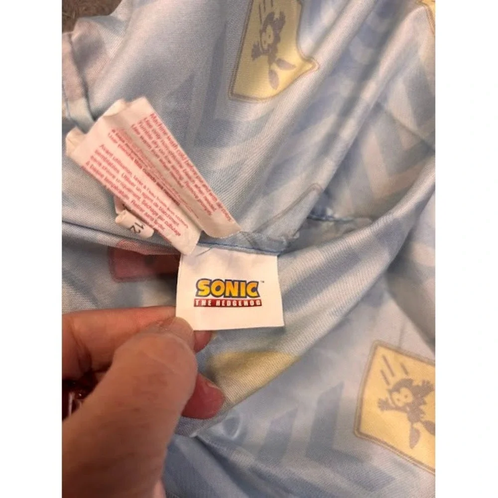Sonic The Hedgehog blue action bedding