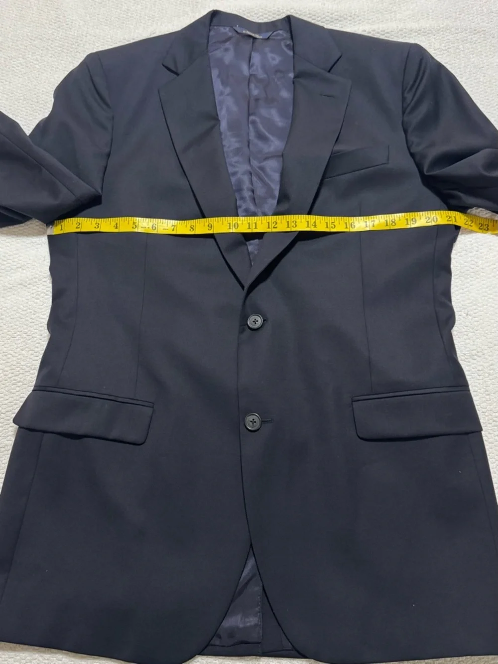 Brooks Brothers Fitzgerald 1818 Estrato Trabaldo Togna Men 42L Navy Blue Blazer