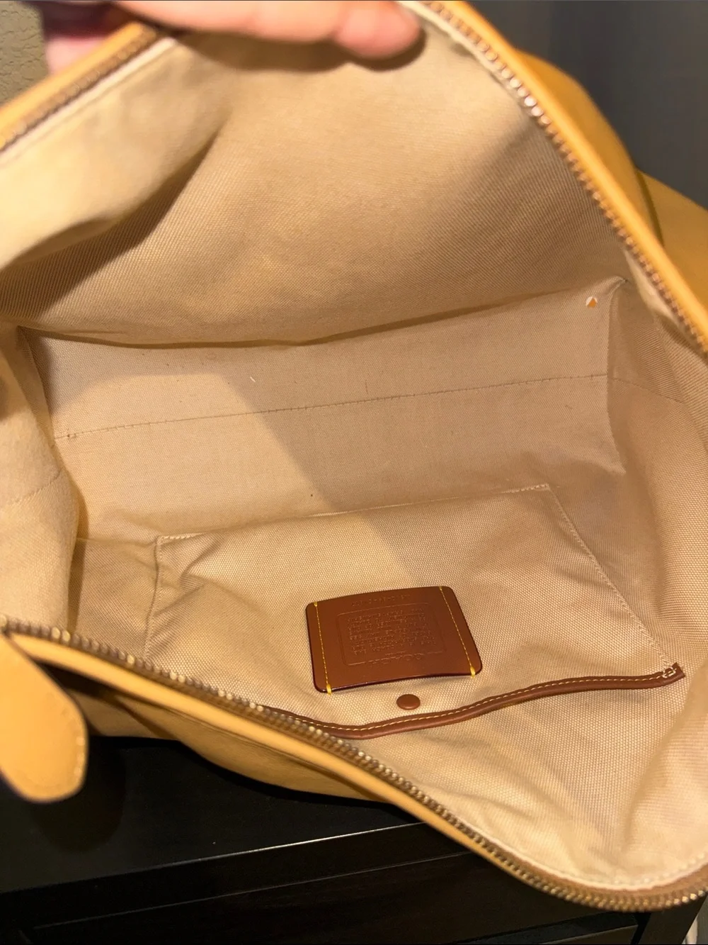 Coach soft slouchy