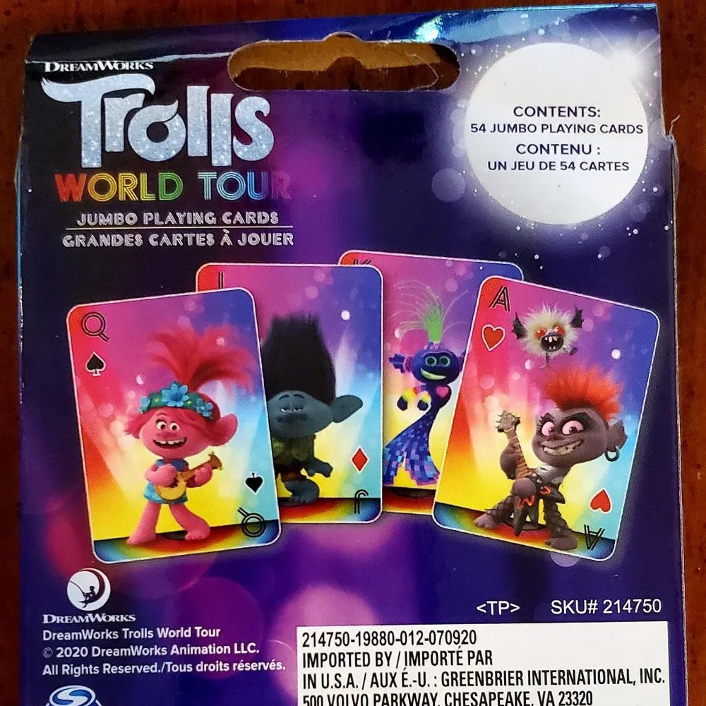 Dreamworks nib trolls