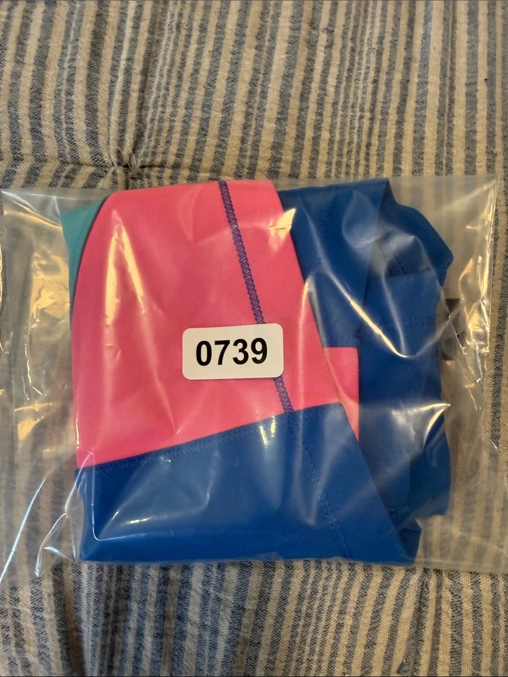 Adidas Climalite Blue Colorblock Compression Running Shorts Medium Athletic Yoga
