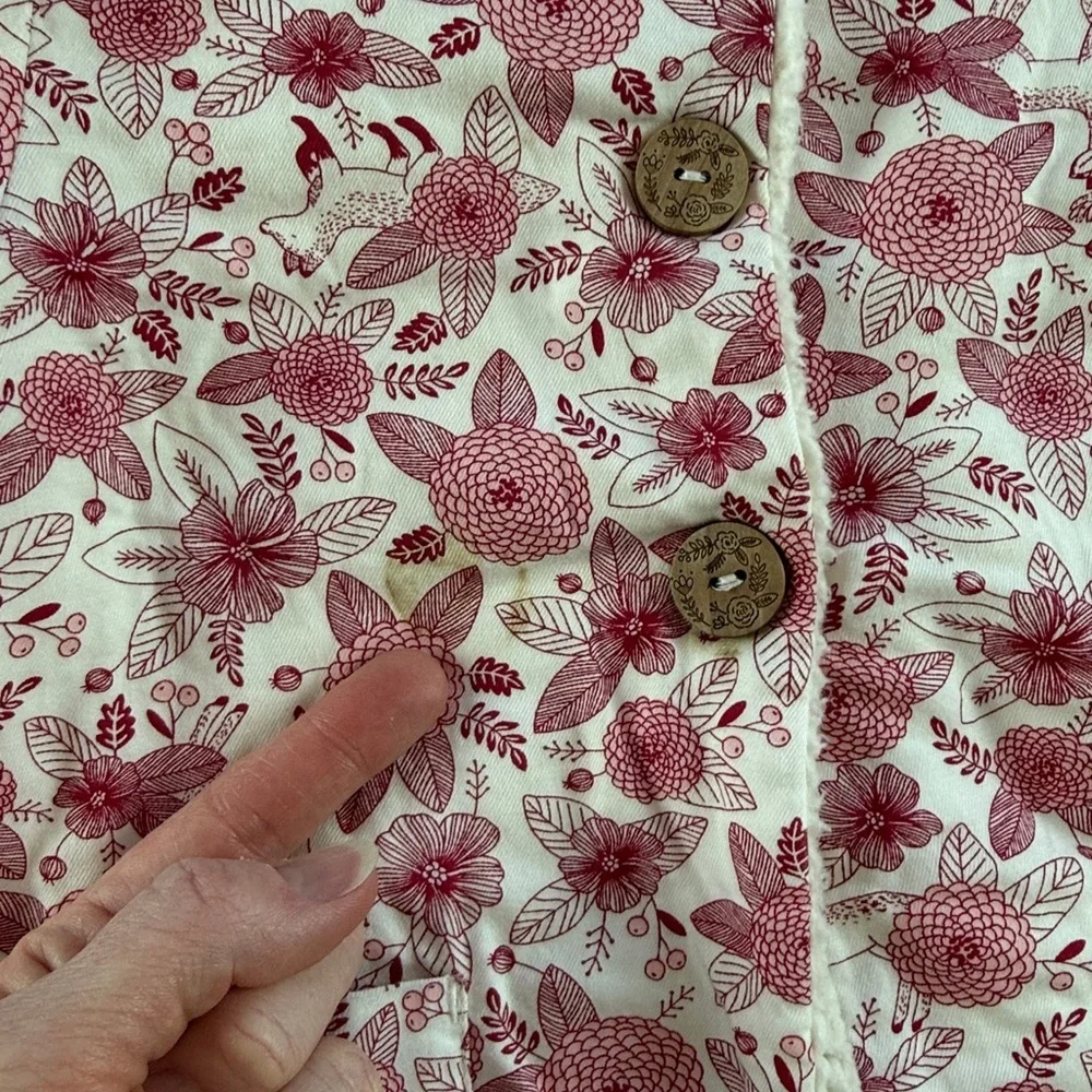 Sergent Major Toddler Girl Reversible Jacket – Size 3 Years / 98 cm French