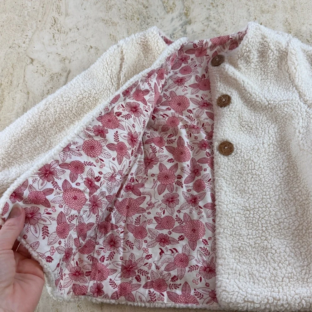 Sergent Major Toddler Girl Reversible Jacket – Size 3 Years / 98 cm French
