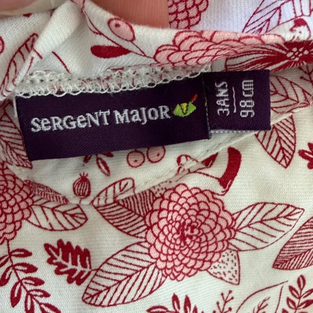Sergent Major Toddler Girl Reversible Jacket – Size 3 Years / 98 cm French