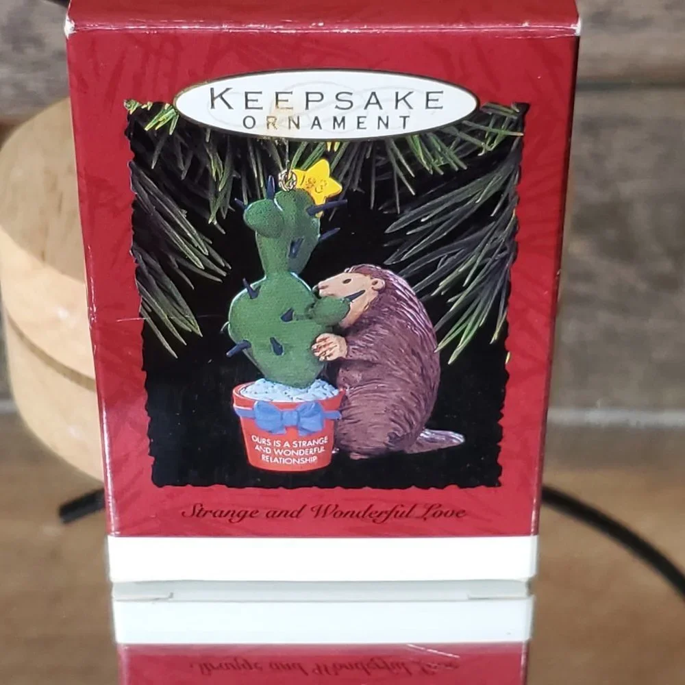 1993 Hallmark Keepsake Ornament Strange & Wonderful Love
