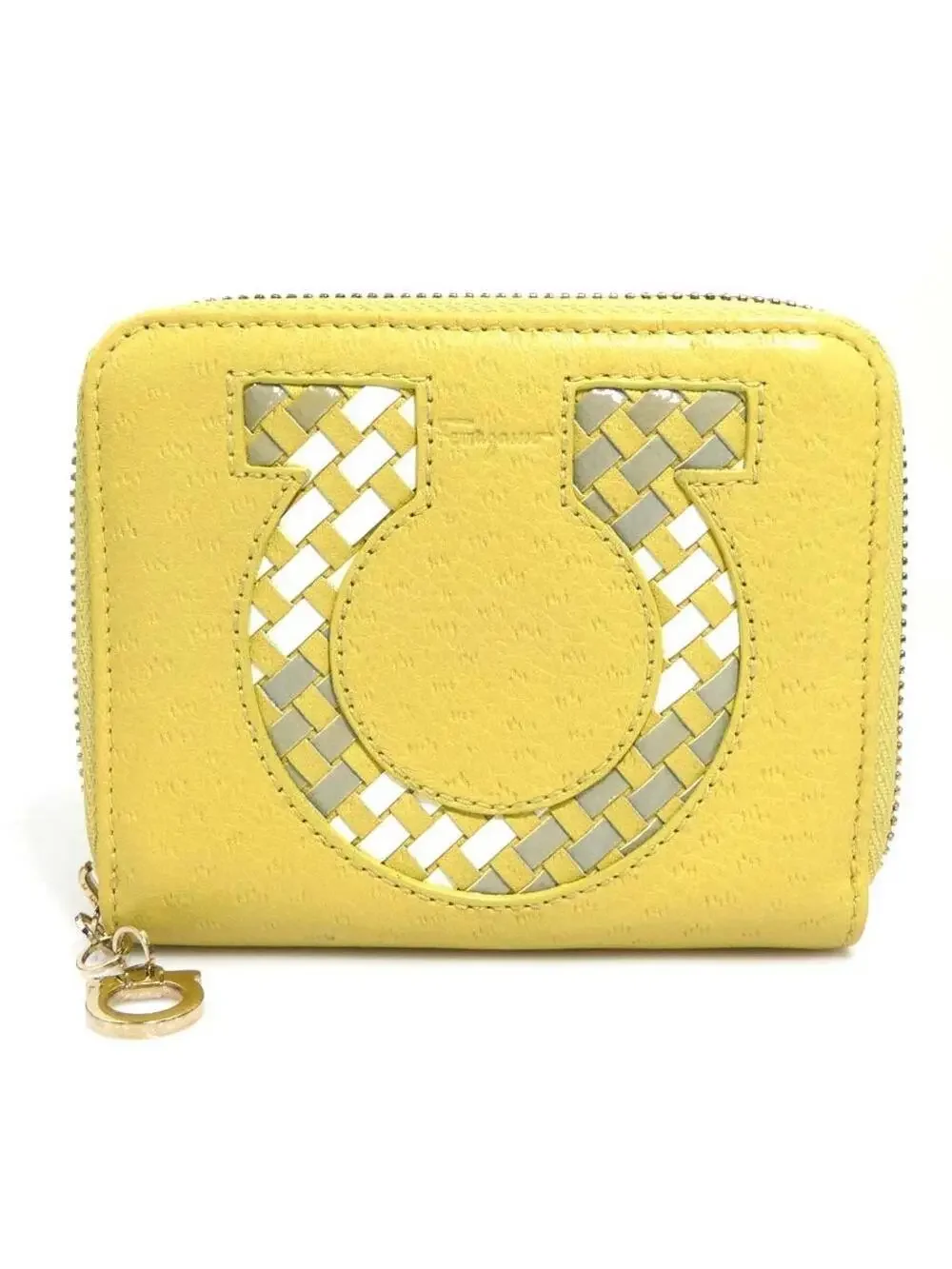 Auth Salvatore Ferragamo Gancini Bifold #280359S16B