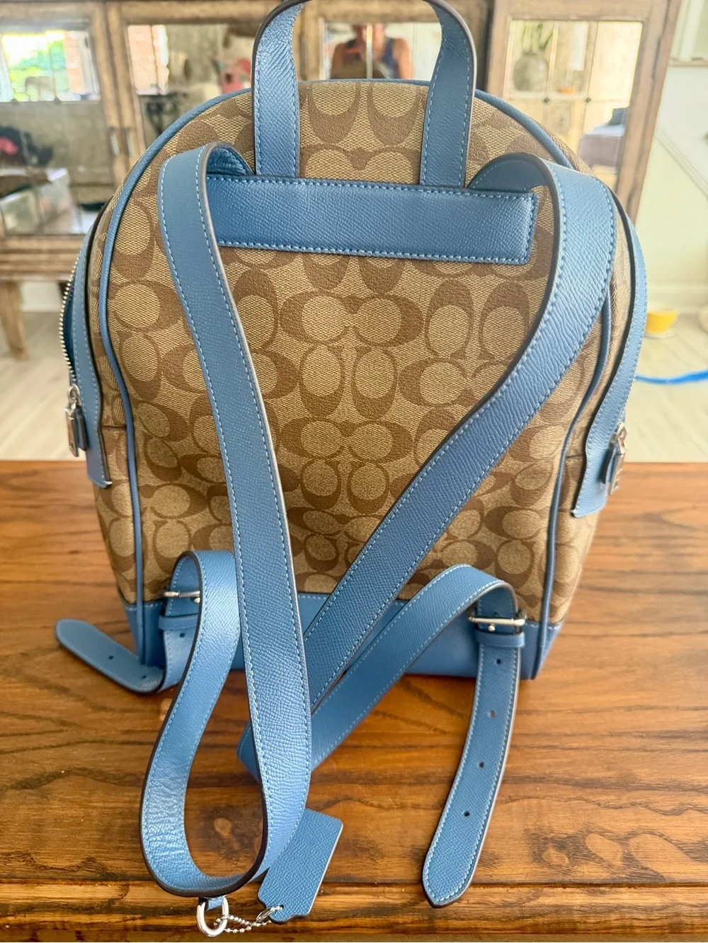 Coach backpack featuring