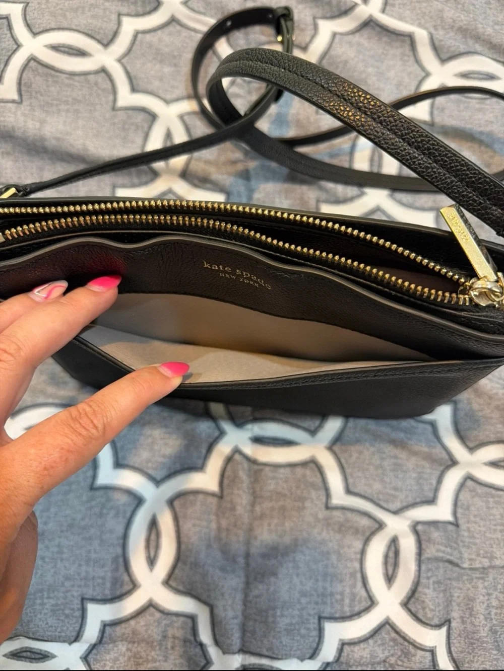 kate spade black kate