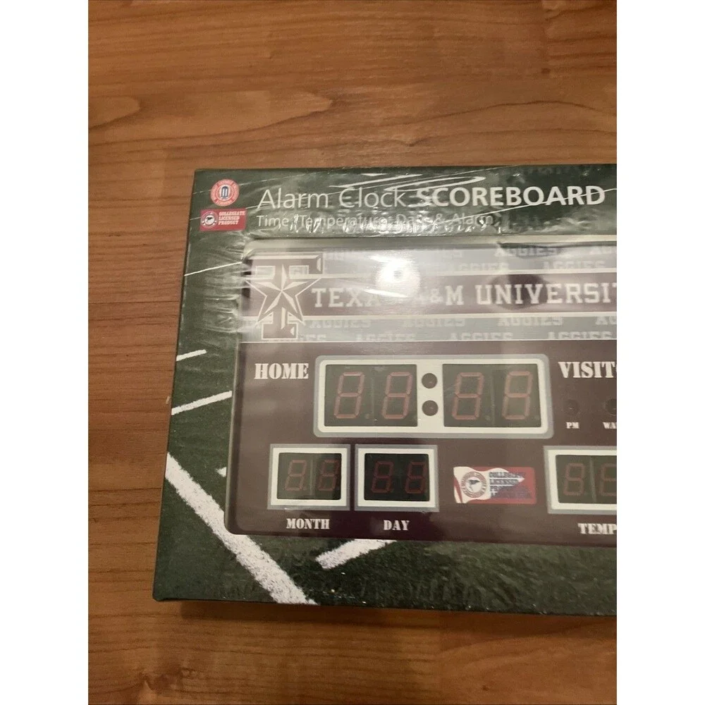NCAA aggies digital alarm