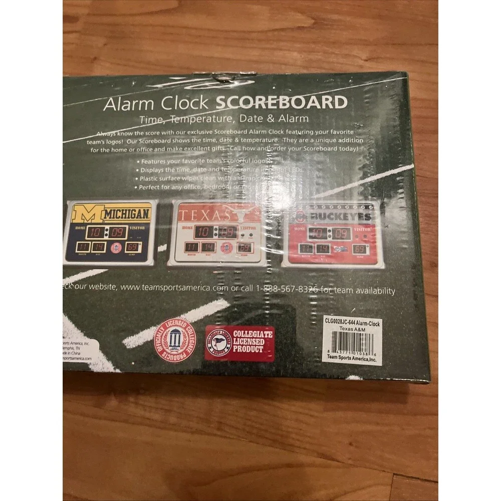 NCAA alarm digital